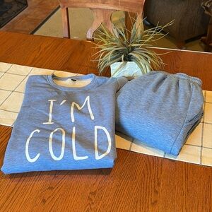 Etsy Sweatshirt and joggers